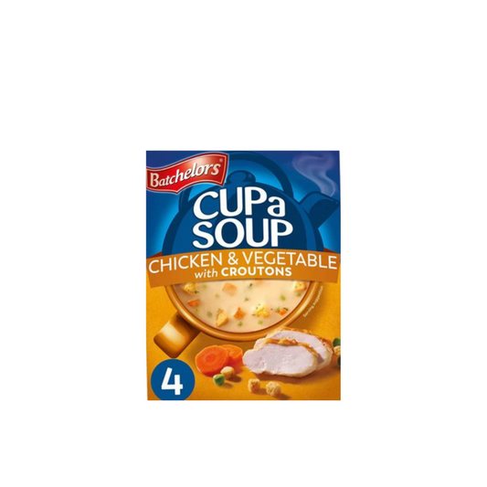 Batchelors Cup a Soup Chicken and Vegetable with Croutons, 110g