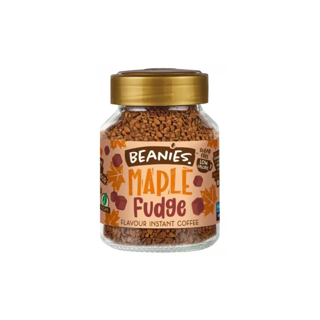 Beanies Maple Fudge Instant Coffee, 50g 