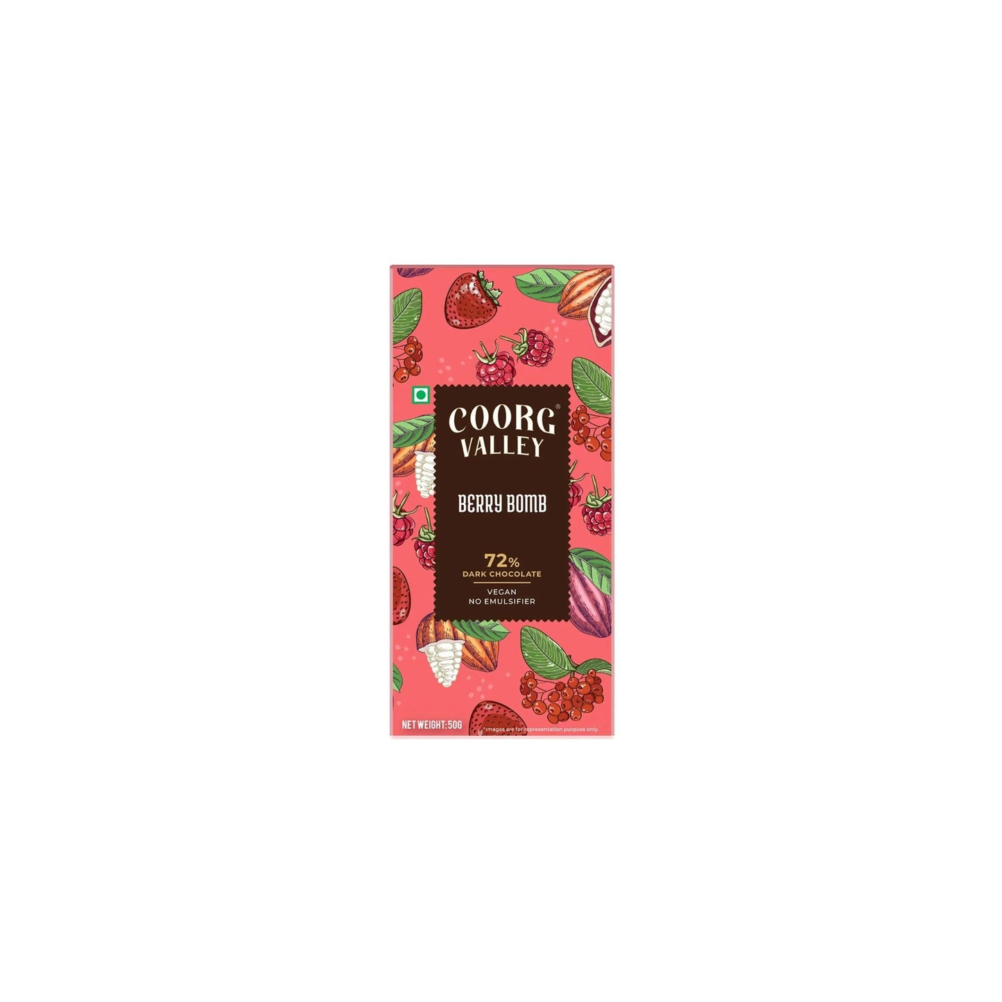 Berry Bomb Dark Chocolate 50g
