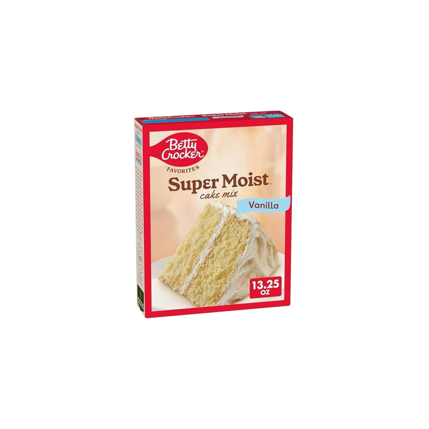 Betty Crockers Super Moist Vanilla Flavored Cake Mix, 375g
