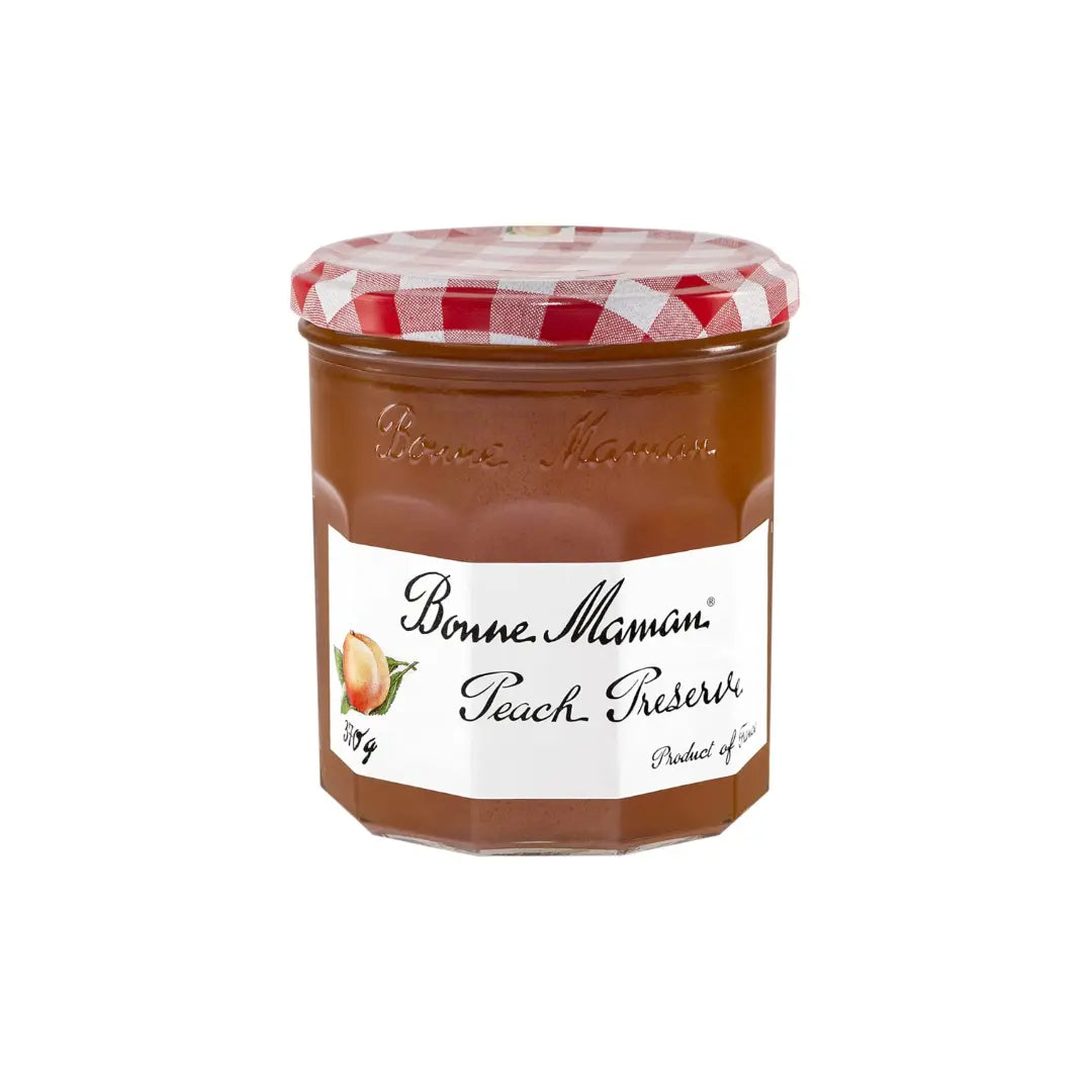 Bonne Maman Peach Preserve, Marmalade Fruit Jam, 370g