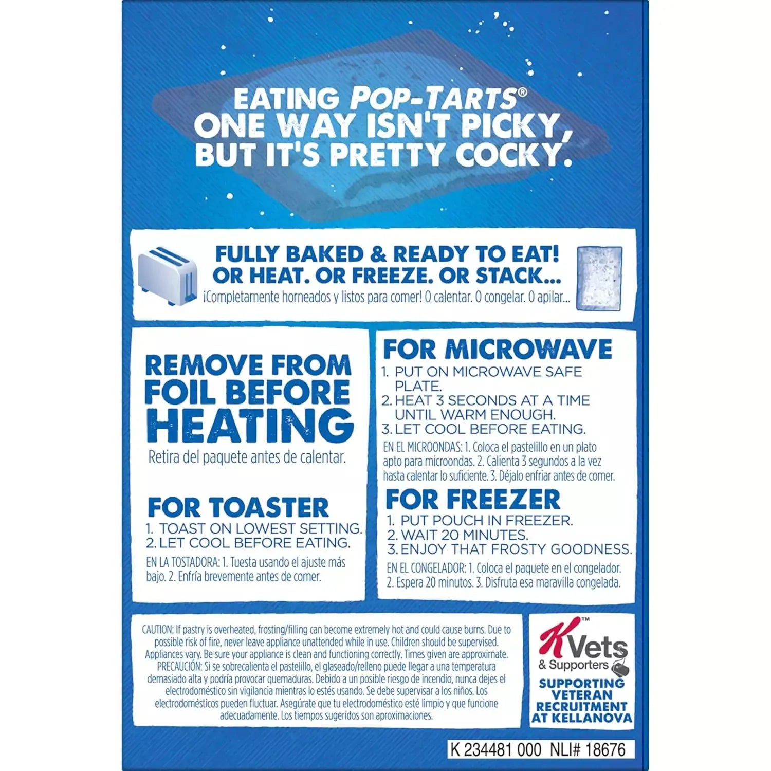 Pop Tarts Frosted Raspberry 384g