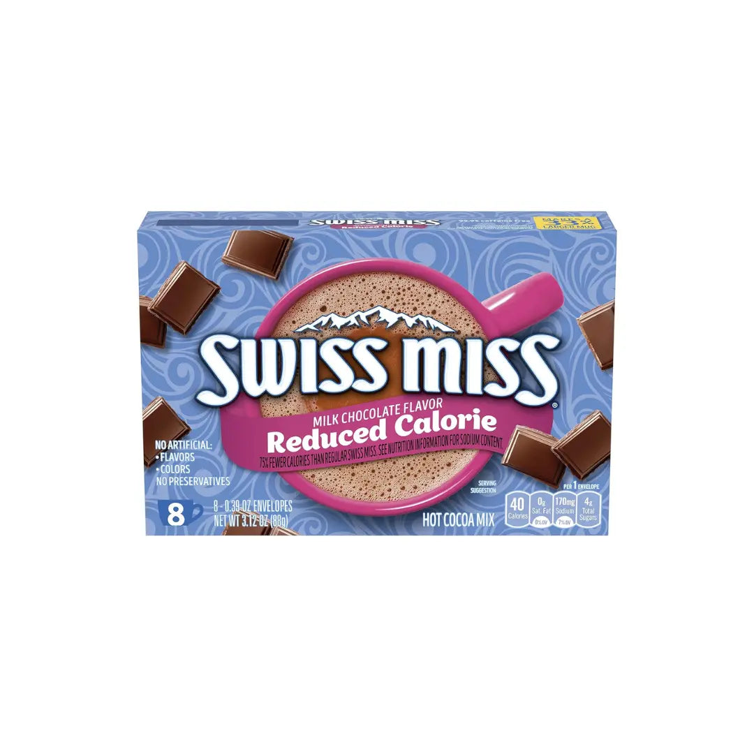 Buy Swiss Miss Milk Chocolate Reduced Calorie Hot Cocoa Mix 208g 