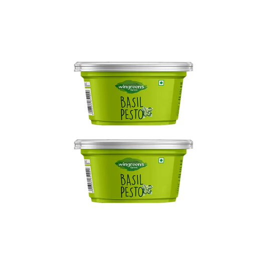 Wingreens Farms Basil Pesto Dip 150g (Pack of 2)