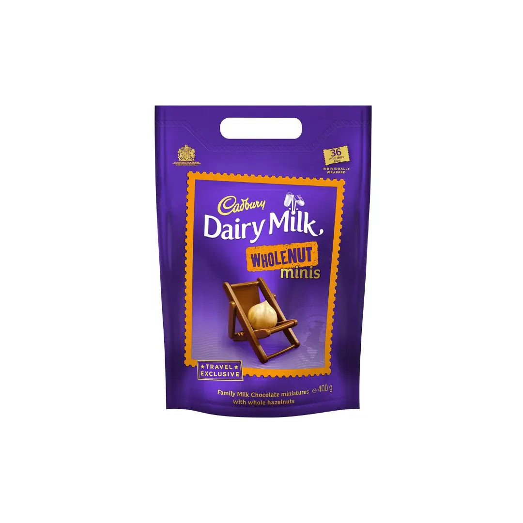 Cadbury Dairy Milk Whole Nut Minis 400g 