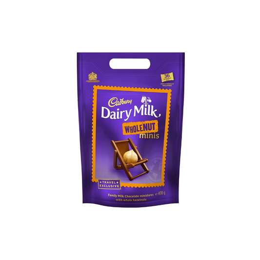Cadbury Dairy Milk Whole Nut Minis 400g 