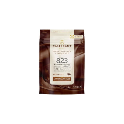 Callebaut Milk Couverture Chocolate Callets 1kg Belgian Baking Chocolate