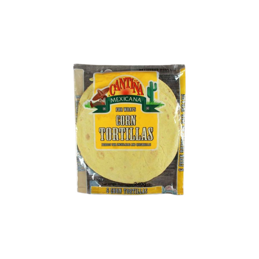 Cantina Mexicana 6 Corn Tortillas For Wraps, 240g