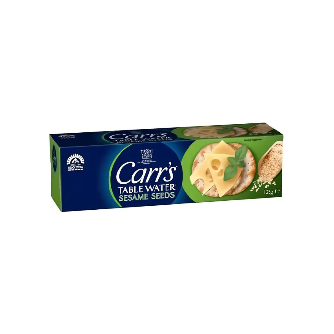 Buy Carr's Table Water Sesame Seed Crackers 125g - Gourmet Snack