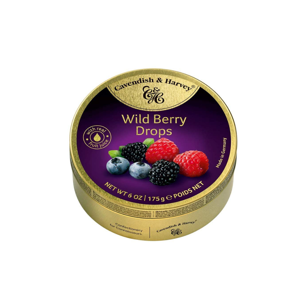 Cavendish & Harvey Wild Berry Drops, 175 Gm (Germany) (Pack of 9)
