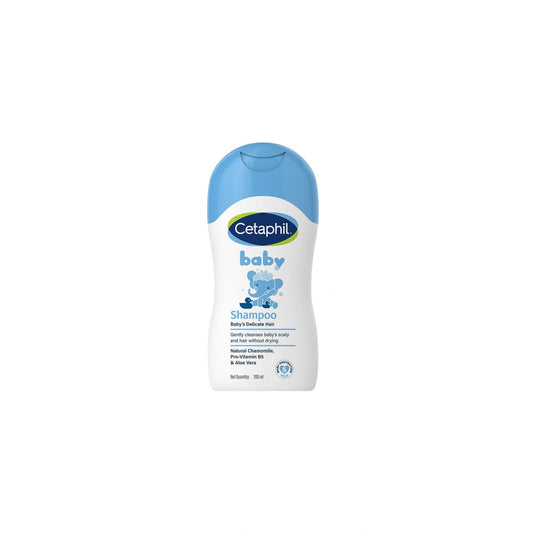 Cetaphil Baby Tear-Free Shampoo with Natural Chamomile & Aloe Vera 200ml