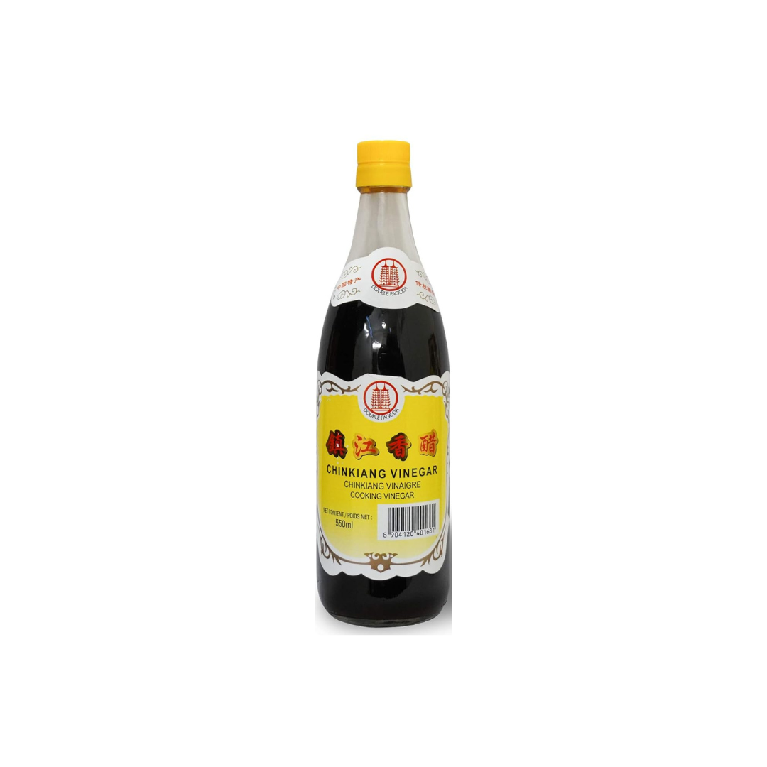 Chikiang Vinegar 550ml (Pack of 2) – Authentic Chinese Black Vinegar 