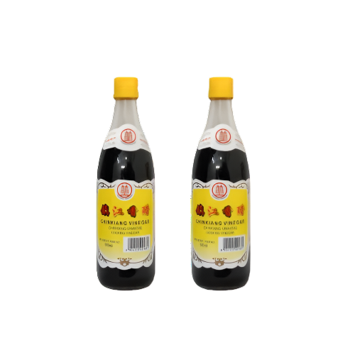 Chikiang Vinegar 550ml (Pack of 2) – Authentic Chinese Black Vinegar