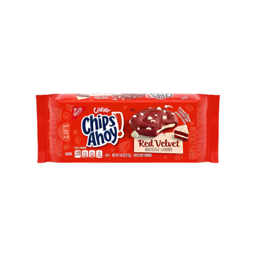 Chips Ahoy Red Velvet Cookies 272g – Decadent Chewy Treats 