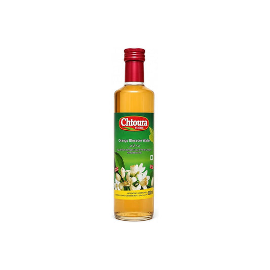 Chtoura Orange Blossom Water for Cooking & Baking, 500ml | 500ml, Orange Blossom