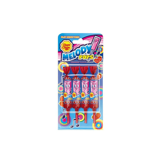Chupa Chups Melody Pops Lollipops 4X15g