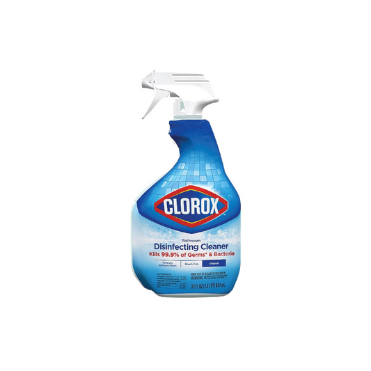 Clorox Disinfecting Bathroom Cleaner Spray, 887 ml (Imported)