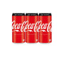 Coca Cola Zero Sugar Soft Drink Can 330ml