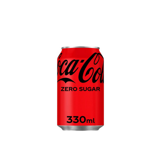 Coca-Cola Zero Shugar Can 330ml (From UK)