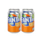 Fanta Zero Sugar 330ml – Imported Sugar-Free Orange Soft Drink
