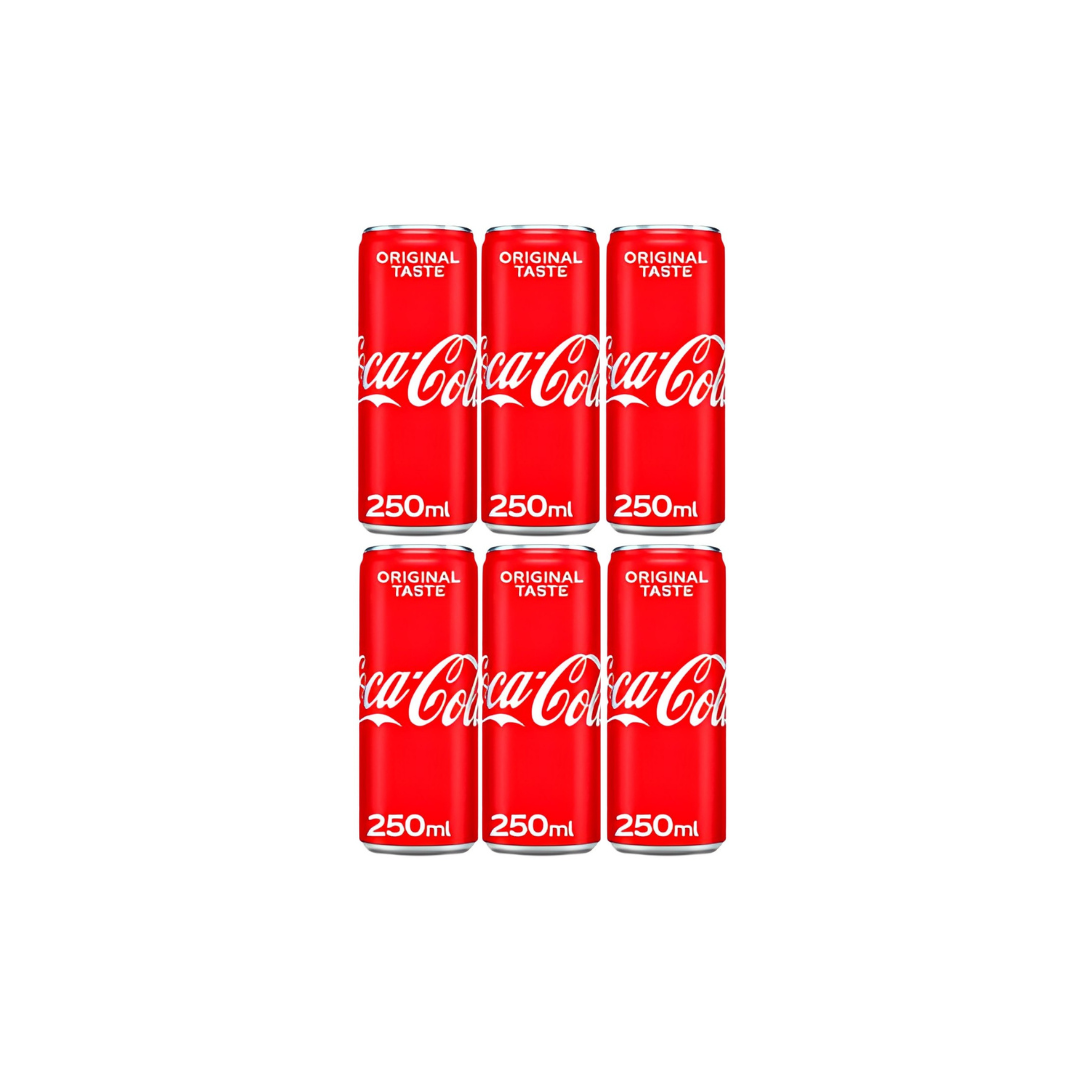 Coca Cola Original 250ML (Imported)- [Pack of 6]