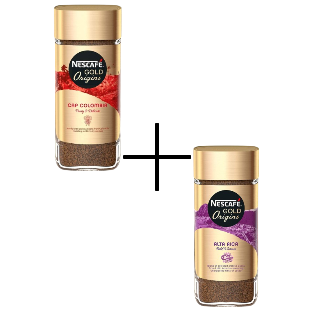 Buy Nescaf?? Gold Blend Instant Coffee Jar, 100g + Nescaf?? Gold Origins Alta Rica Ground Coffee Jar, 100G (Combo Pack)