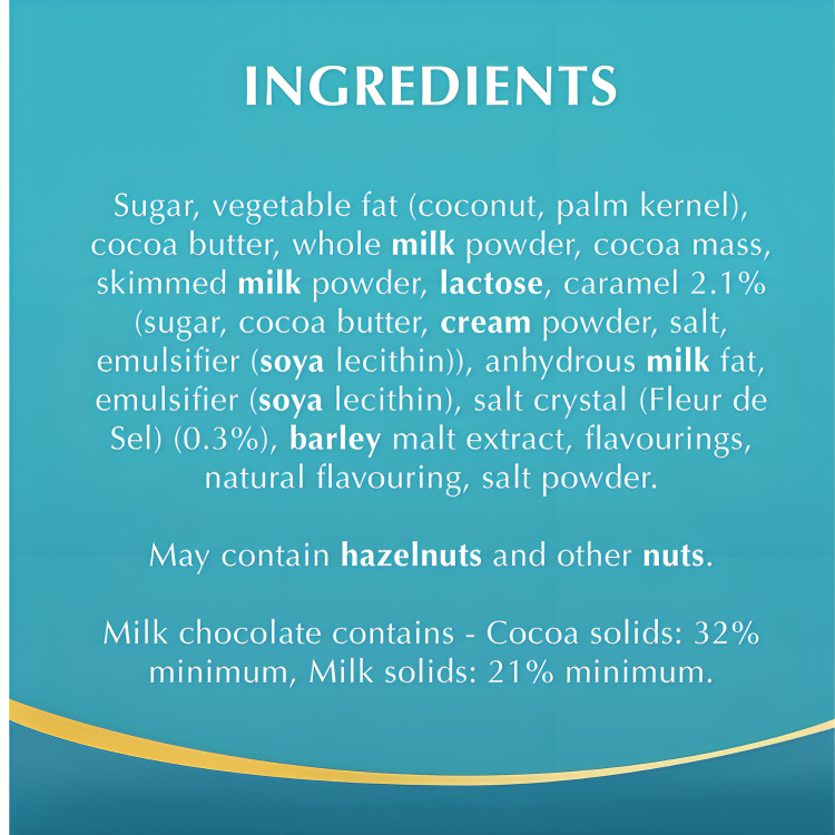 Buy Lindt Lindor Milk Chocolate Salted Caramel Chocolate , 200g | Luckystore.in