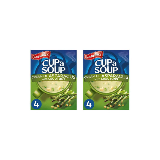 Cup a Soup Cream of Asparagus with Croutons, 117g (Pack of 2)