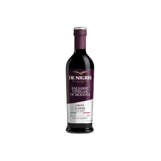 De Nigris Balsamic Vinegar of Modena Zesty Flavor 250 ml