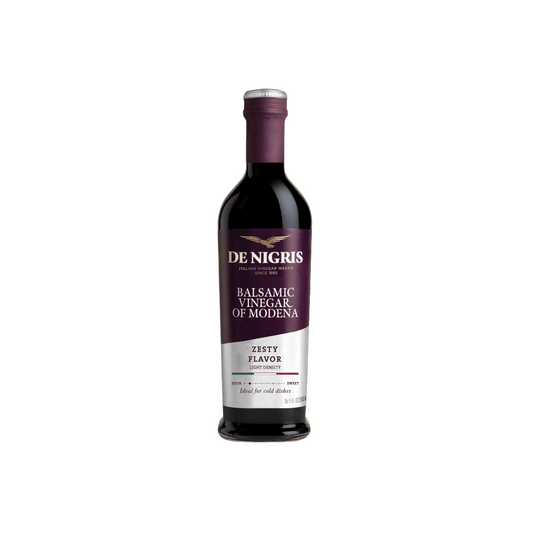 De Nigris Balsamic Vinegar of Modena Zesty Flavor 250 ml