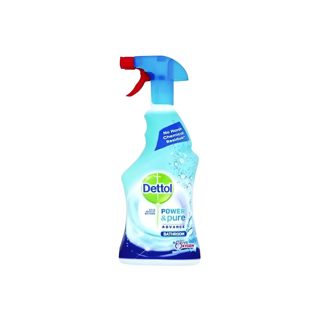 Dettol Power & Pure Bathroom Spray, 750ml (Imported)