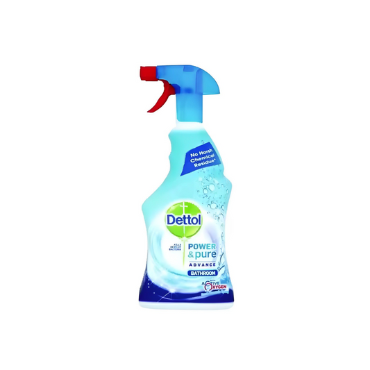 Dettol Power & Pure Bathroom Spray, 750ml (Imported)