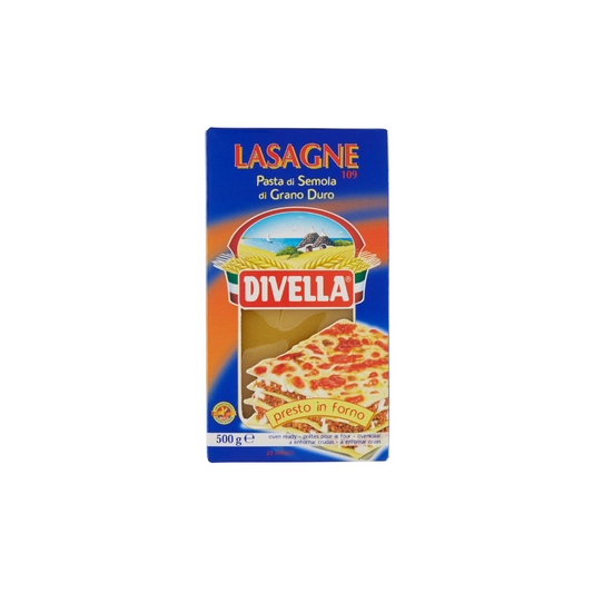 Divella Lasagne Durum Wheat Semolina, 500 g 