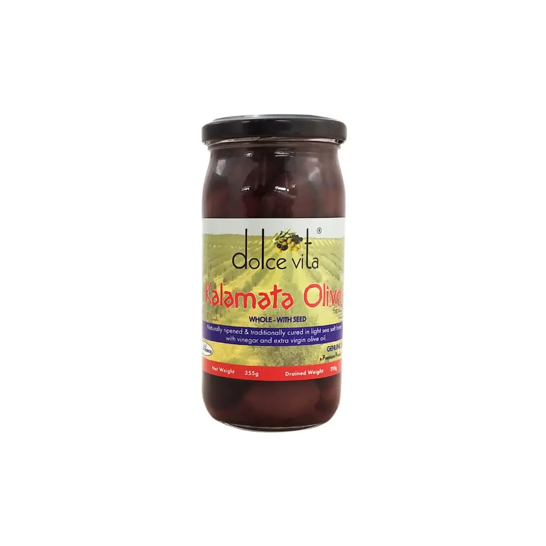 Dolce Vita Pitted Kalamata Olives in Brine 200g