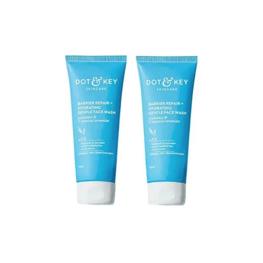 Dot & Key Barrier Repair Hydrating Gentle Face Wash 100ml (Pack of 2)