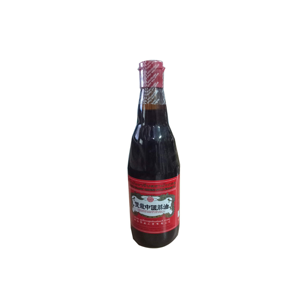 Double Dragon Sesame Oil Bottle, 630 ml 