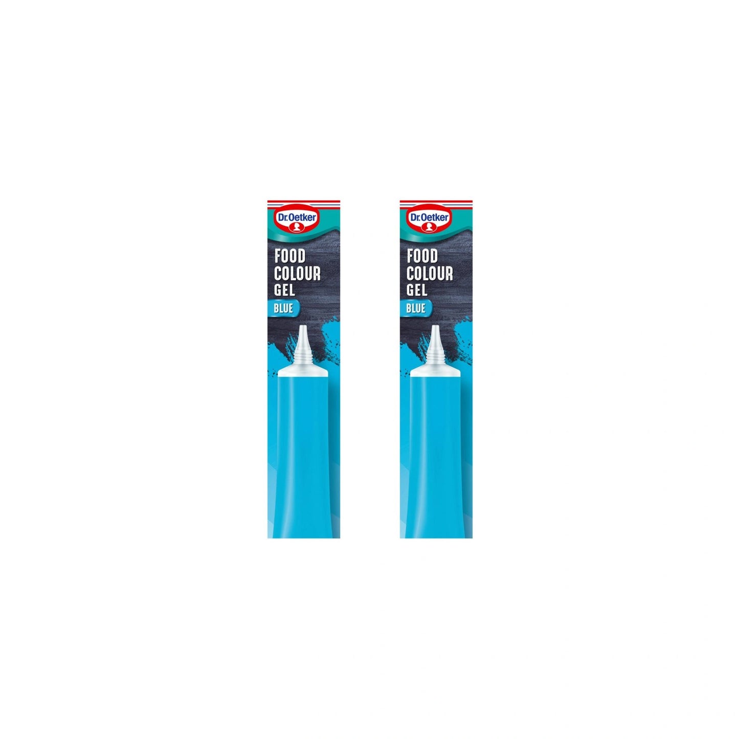 Dr. Oetker Food Colour Gel - Pack of 2 (15g, Blue)