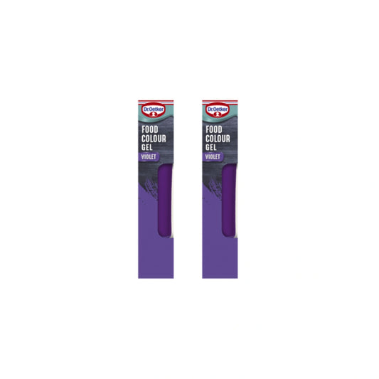 Dr. Oetker Food Colour Gel (Violet, 15g) - Pack of 2