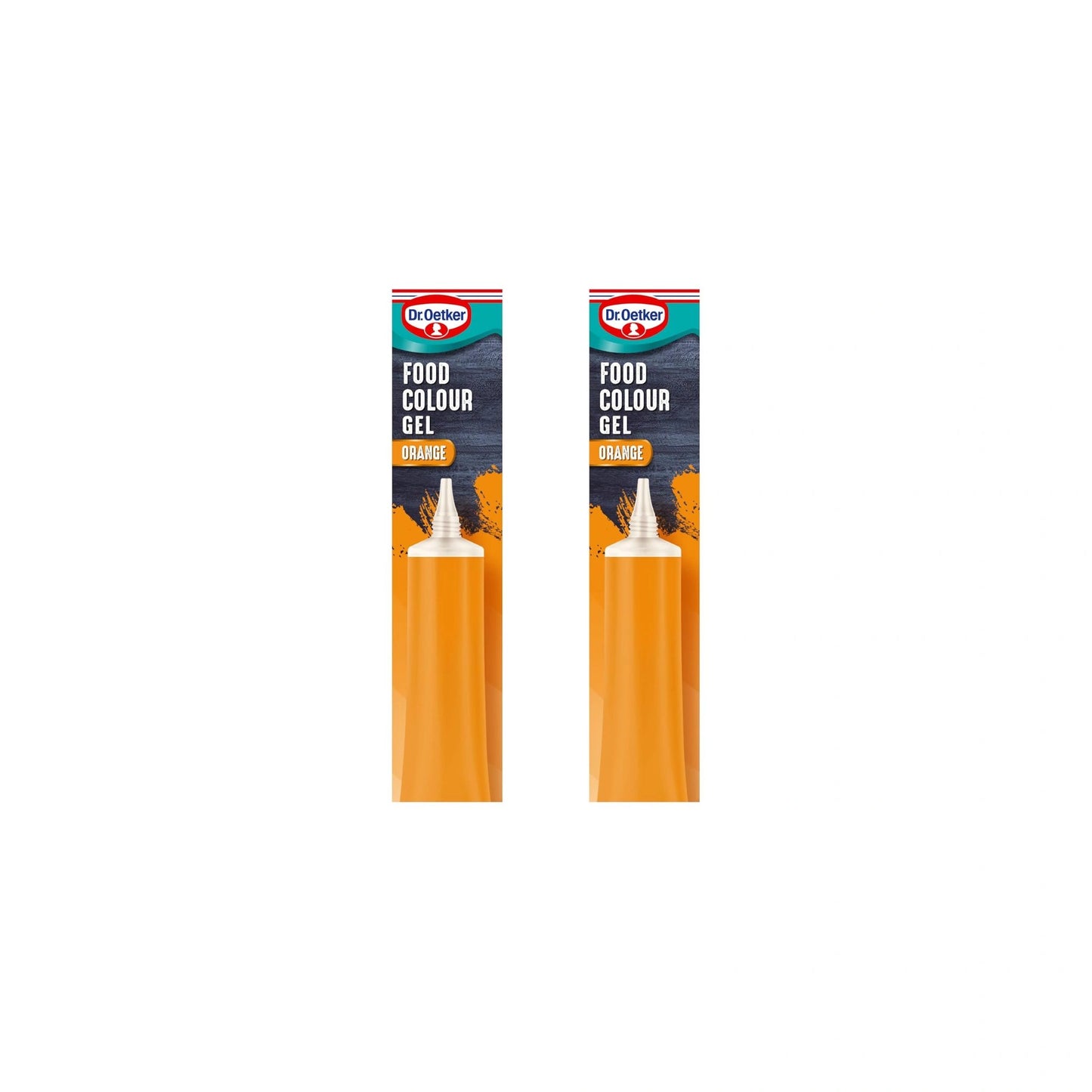 Dr Oetker Food Colour Gel Orange, 15g (Pack of 2)