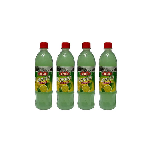 Druk Lemon Fruit Squash, 700 ml (Pack of 4) 