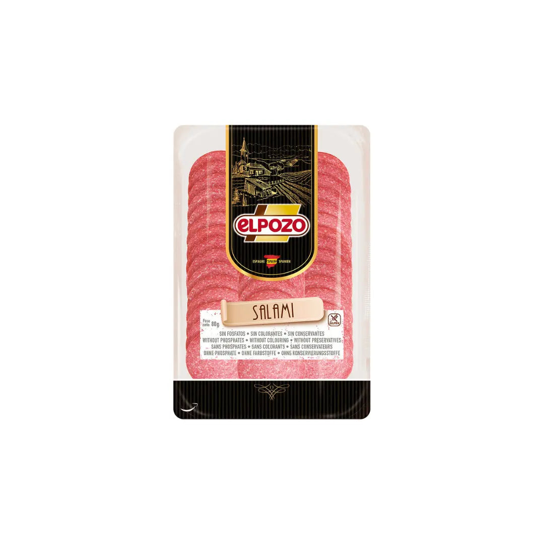 Elpozo Red Air Dried salami 150g