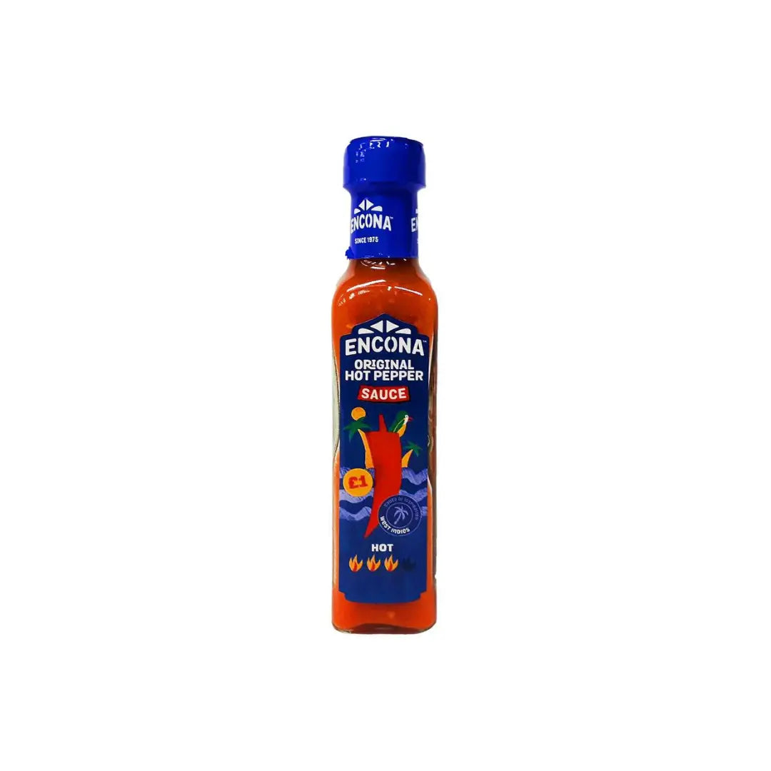 Encona Original Hot Pepper Sauce, 142 ml