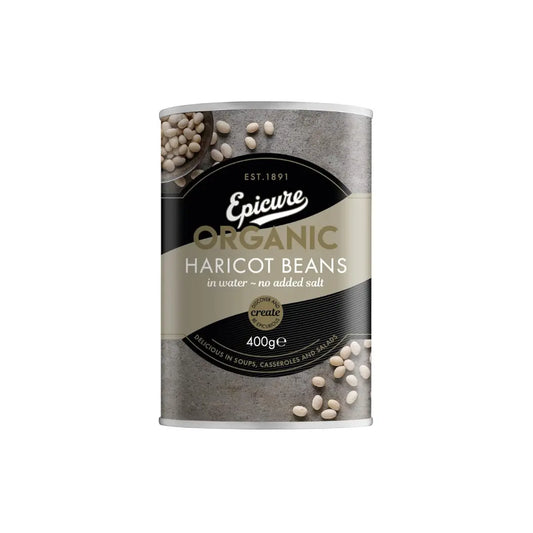 Epicure Haricot Beans in Water, 400g