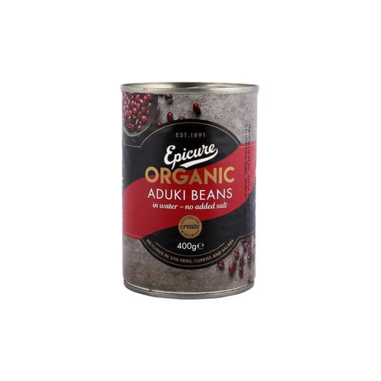 Epicure Organic Aduki Beans in Water, 400g