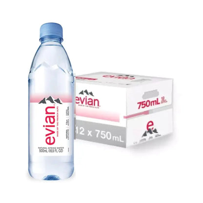 Evian Natural Mineral Water – Premium Imported Water