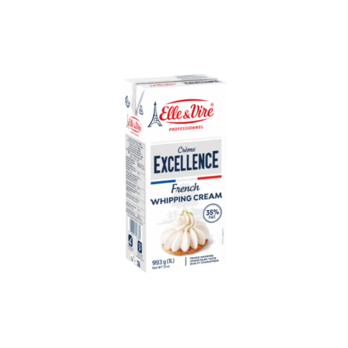 Excellence Whip Cream 35.1% FAT 1L