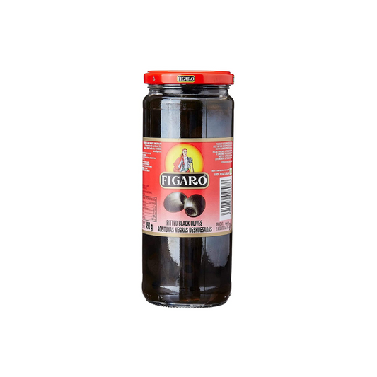 FIGARO Pitted Black Olives 420 g
