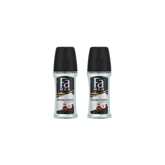 Fa Men Invisible Power Triple Stain Protection Anti-Perspirant - 50ml (Pack of 2)