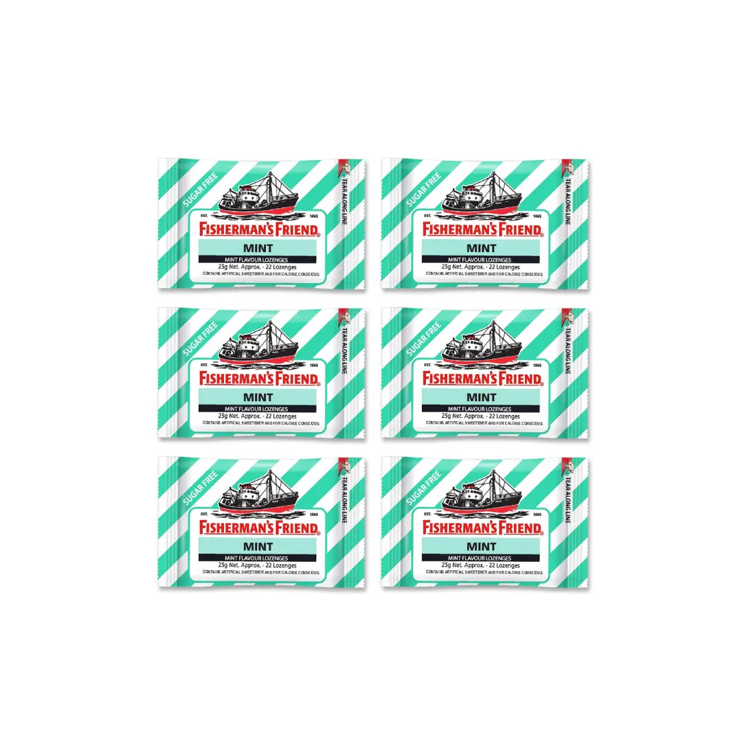 Fisherman's Friend Mouth Freshener Mint 25g (Pack Of 6)