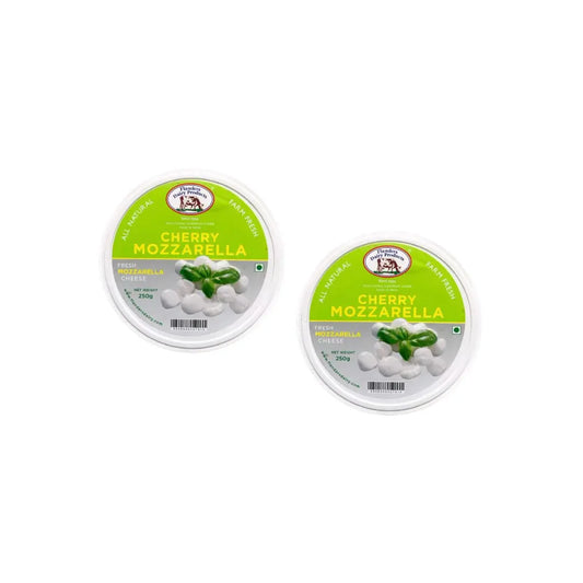 Flanders Dairy Cherry Mozzarella 250g (Pack of 2)
